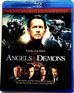 Angels Demons (Blu-ray Disc, 2009, 2-Disc Set) Tom Hanks FREE - Imagen 1 de 3