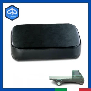 Sitzbezug für Piaggio Ape Car Max P2 P3 49x44 cm Kunstleder Sky Schwarz - Bild 1 von 4