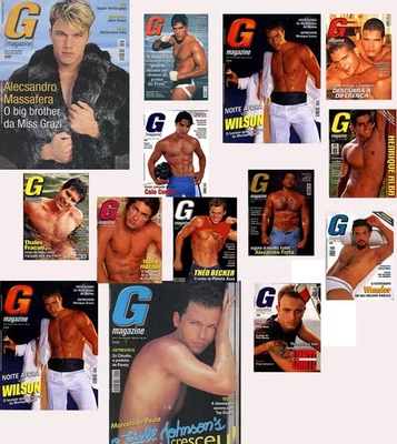 G MAGAZINE COLLECTION 2 2001-2003 ON DVD OR FLASH THUMB DRIVE BRAZIL’S PLAYGIRL - Image 1 of 3