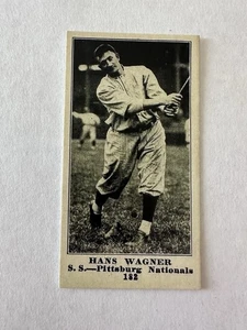 Honus Wagner 1916 Holmes to Homes Bread M101-5 Novelty Card. Pittsburgh Pirates. - Picture 1 of 2