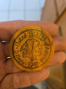 1947 Holz Nickel Stowe Va - Bild 1 von 9