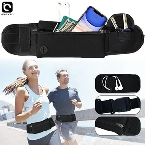 Riñonera impermeable cintura correr trotar teléfono cinturón bolsa cremallera riñonera - Imagen 1 de 6