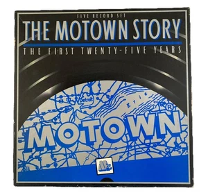 The Motown Story The First 25 Years 5 Record Box Set Reissue ZL721375 Motown Ex - Picture 1 of 24