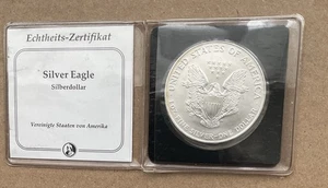 1995 American Silver Eagle Dollar $1 - 1oz fine silver US coin - Bild 1 von 4