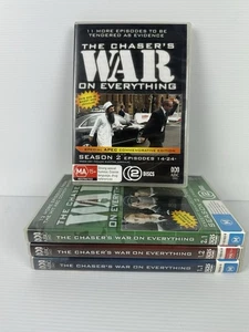 The Chasers War On Everything: Season 1 -2 Eps 1-26 & 1-24 Region 4 DVD VGC - Picture 1 of 6