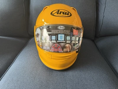 Arai Regent x Helmet Size M Yellow Brand New W/tags - Image 1 of 4