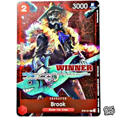 One Piece Card Brook ST01-011 Tournament Pack Vol.4 Promo English - Bild 1 von 4