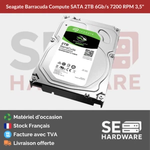 HDD Festplatte SATA 2TB - Seagate - Grade Pro - gebraucht - Bild 1 von 2