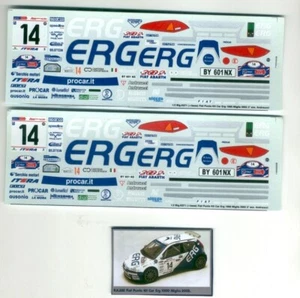 Decal 1/24 Fiat Punto kitcar Rally Mille miglia 2002 Andreucci BIG026 Racing 43 - Foto 1 di 3