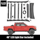 Roof Rack For 05-23 Toyota Tacoma With Light Bar