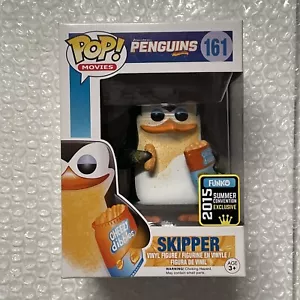 RARO Skipper con Cheezy Dibbles Funko Pop 161 2015 SDCC Pinguini estivi esclusivi - Foto 1 di 7