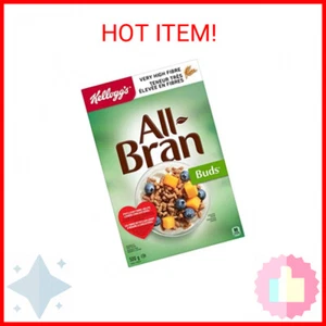 Kellogg's All Bran Buds Cereal 500g/17.6oz, (Imported from Canada) - Picture 1 of 2