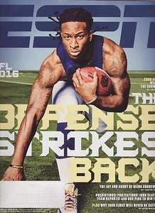 ESPN MAGAZINE SEPT 19th, OFFENSE STRIKE BACK, NFL 2016, SUBSCRIBER ISSUE. - Picture 1 of 1