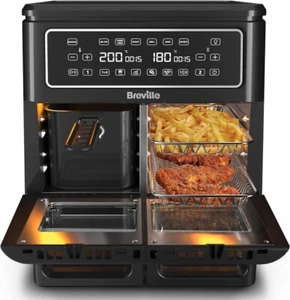 BREVILLE Halo Flexi VDF130 Air Fryer - Black - Picture 1 of 7