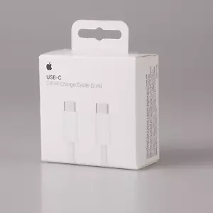 USB C 240W Charge Cable 6FT Woven Braided for iPhone 15/16/Pro Max - Picture 1 of 1