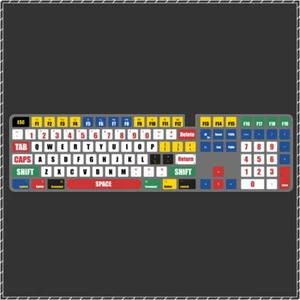 keyboard cover for Apple iMac 24-inch Magic Keyboard A2520 with Touch ID &Num - Picture 1 of 38