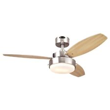 Westinghouse 72216 Alloy Indoor Ceiling Fan with LED Light Fixture 42 in.