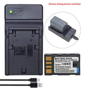 Batteria o caricabatteria per JVC Everio GZ-MG130 GZ-MG330 GZ-HM200 GZ-HM400 BN-VF815 - Foto 1 di 41