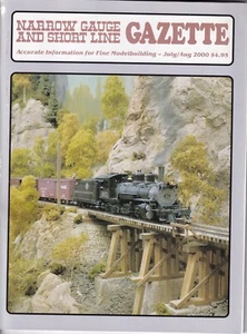Narrow Gauge and Short Line Gazette Jul/Aug 2000 Model Railroading - Picture 1 of 2