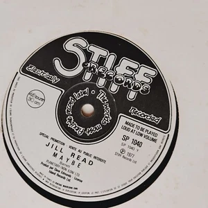 ✿ FRENCH PROMO 12" ✿ JILL READ (STIFF RECORDS 1977) + LOVE SYSTEM (J-C PETIT) - Imagen 1 de 2