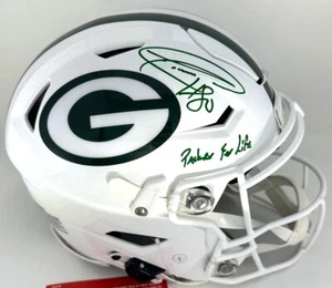 Packers DONALD DRIVER Signed Full Size Authentic ALT Spd Flex Helmet AUTO w/P4L - Picture 1 of 3