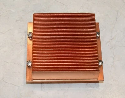 Solid Copper LGA 771 1U Passive Heatsink for ASUS DSBV-DX Motherboard - Image 1 of 2