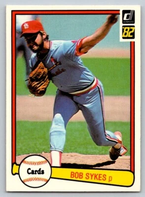 1982 Donruss - #640 Bob Sykes - Image 1 of 2