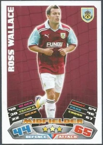 TOPPS MATCH ATTAX CHAMPIONSHIP 2011-12- #061-BURNLEY-ROSS WALLACE - Picture 1 of 1