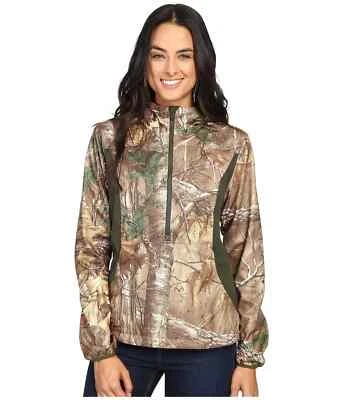 NWT Under Armour Speed REALTREE Hoodie Half Zip Pullover M R: $140 SCENT CONTROL - Image 1 of 4