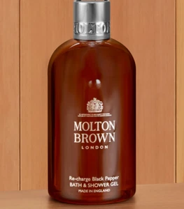 Molton Brown Re-charge Black Pepper Bath and Shower Gel 10oz 300ml for Men new - Picture 1 of 2