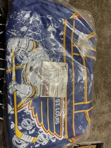 Vintage 90s St Louis Blues Hockey NHL Duffle Gym Bag NEW IN PACKAGE! Cover