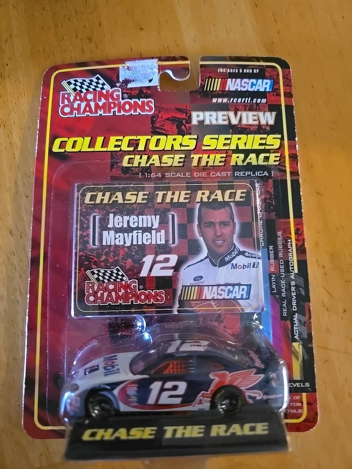 1997 Racing Champions 1/64 Jeremy Mayfield #37 K-Mart/RC Cola con tarjeta y soporte Foto 1 de 1