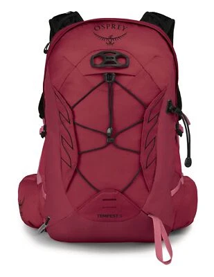 Osprey Tempest 9 XS / S Rucksack Tagesrucksack Rucksack Kakio Pink dunkelrot Neu - Bild 1 von 3