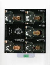 2018 Chevron Alphonso Davies Uncut Sheet