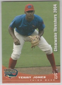 Tribuna Clearwater Threshers 2004 #NNO Terry Jones Philadelphia Phillies - Imagen 1 de 1