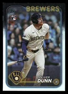 Actualización Topps 2024 Oliver Dunn Rainbow Foil RC #US310 Milwaukee Brewers - Imagen 1 de 2
