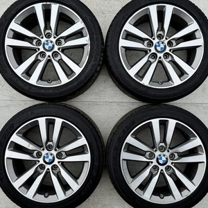 Genuine BMW 17 Alloy Wheels 1 2 Series F20 F21 F22 F23 6866303 225x45 Tyres 655M - Picture 1 of 20