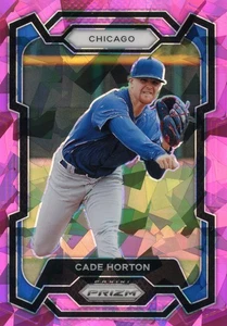 ⚾ Cade Horton 2024 Panini Prizm Pink Ice Prizm #63 - Picture 1 of 2