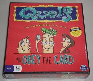 Spin Master - Quelf - The Unpredictable Party Game - Silly -2012 Sealed New HTF! - Picture 1 of 13