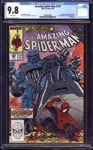 AMAZING SPIDER-MAN #329 CGC 9.8 WHITE PAGES! COSMIC SPIDEY VS. TRI-SENTINELS! - Picture 1 of 2
