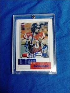 2004 OMR FUTURE STAR ELI MANNING SIGNED/AUTOGRAPH ROOKIE CARD - Bild 1 von 4