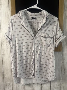 Kate Spade Pyjama-Set blau Blumen Damen Größe Medium " - Bild 1 von 8