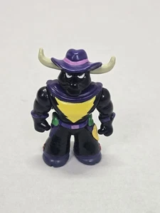 1999 Kid Stuff Cowboys of Moo Mesa Masked Bull Outlaw Toy Action Figure 3" - Picture 1 of 8