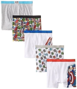 Marvel Little Boys' Avengers 5-Pack Boxer Briefs - Picture 1 of 1