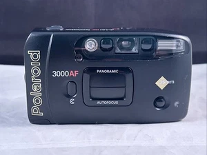 Polaroid 3000 AF Panoramic 35mm Film Camera Auto Flash Autofocus TESTED WORKS - Picture 1 of 10