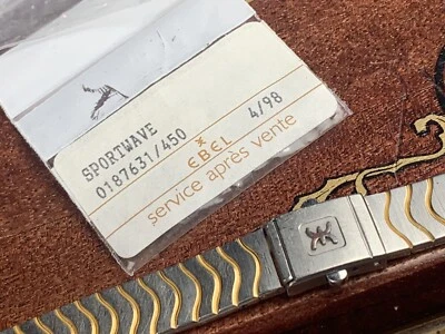 🔥CORREA DE RELOJ PARA RELOJ EBEL SPORTWAVE DAMAS con enlaces adicionales TENEMOS MÁS RELOJES2c Foto 1 de 4