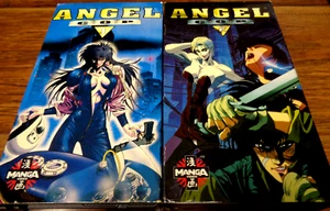 ANGEL COP VOL 1+2 VHS (MANGA ENT 1995) ENGLISH DUBBED VERSION VGC TESTED ANIME - Picture 1 of 6