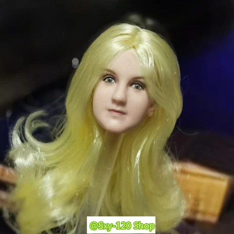 1/6 Female Luna Lovegood Head Sculpt For 12"TBL Action Figure Body Doll Cover