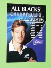 CADBURY CARD MILLENNIUM DREAM TEAM 1998 RUGBY NEW ZEALAND ALL BLACKS #14 KIRWAN