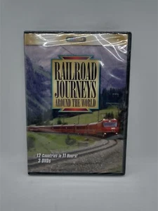 Railroad Journeys Around the World - Over 11 Hours on 3 DVDs Region 1 (USA) - Picture 1 of 2
